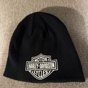 Harley-Davidson Black Logo Beanie